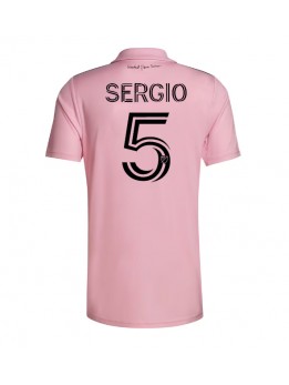 Inter Miami Sergio Busquets #5 Replika Hemmakläder 2023-24 Kortärmad